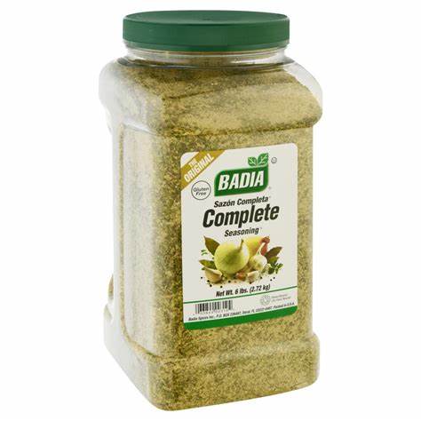 COMPLETE SEASONING, Blend, Spice, Badia, 4-6 lb