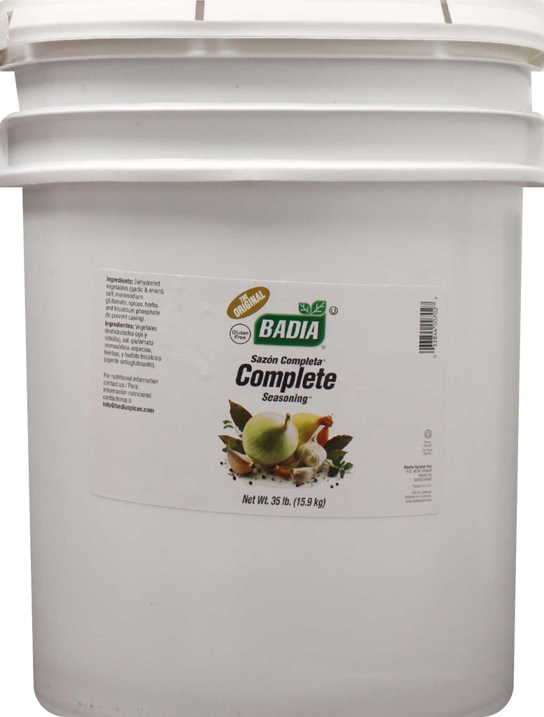 COMPLETE SEASONING, Blend, Spice, Badia, lb 