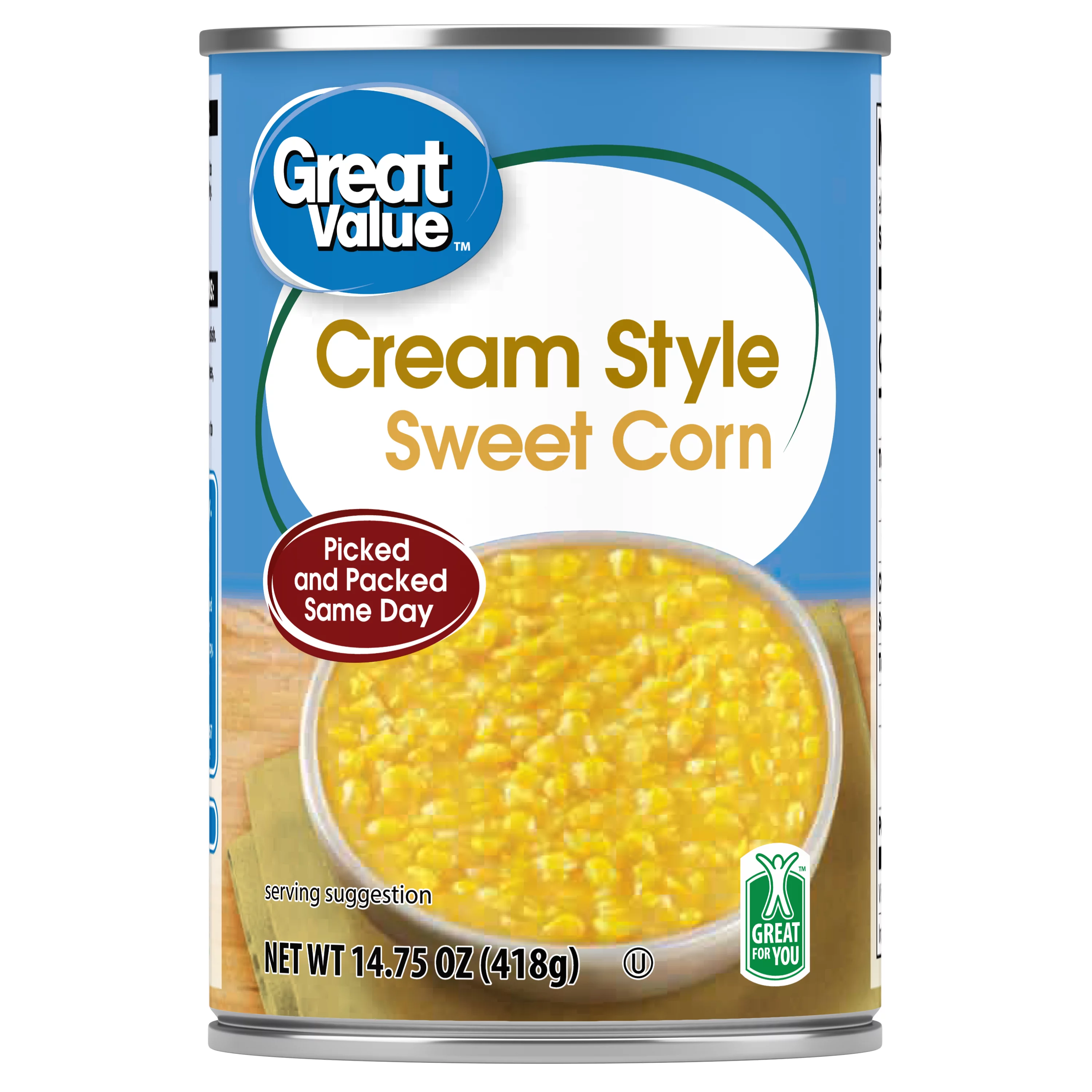 CORN, Creamed, Best Value, 14.75 oz 