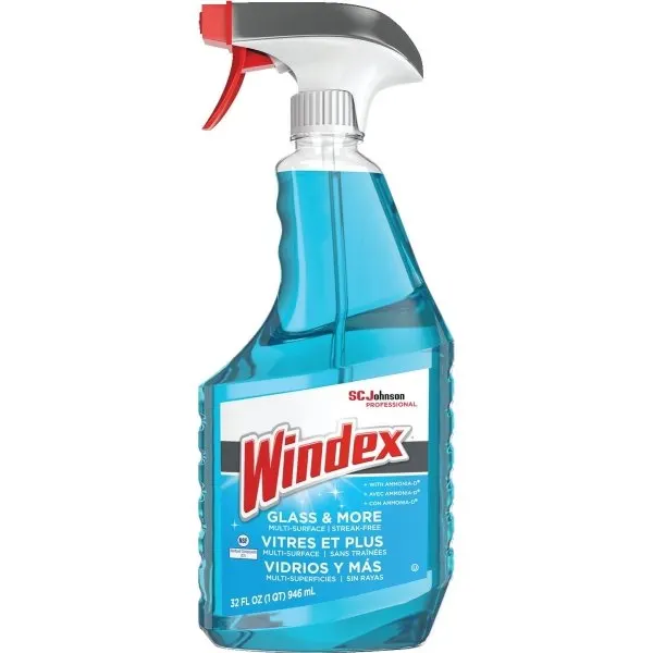 CLEANING, Detergent, Glass, Vitrex, Windex, SC Johnson, 32 oz 