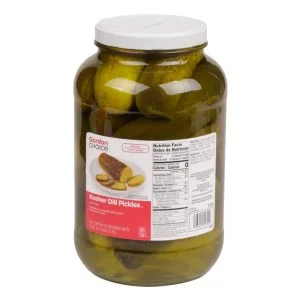 DILL, Kosher, Pickles, Gordon Choice, 4-128 oz