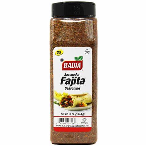 FAJITA SEASONING, Blend, Badia, 21 oz 