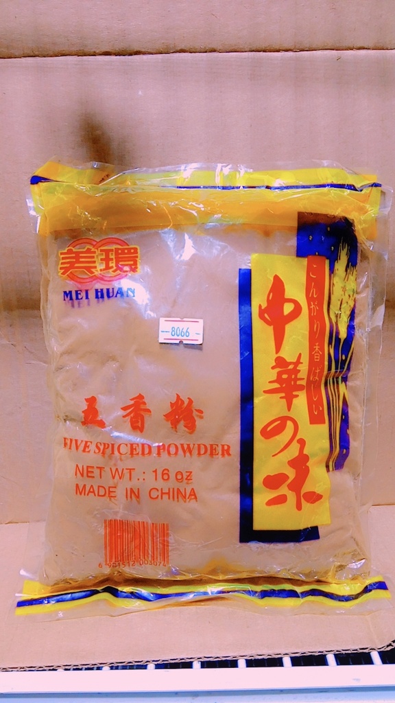 FIVE SPICE, Powder, Spice, Mei Huan, 16 oz 