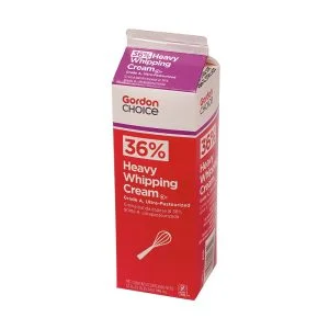 HEAVY CREAM, Whipping, Gordon Choice, 12-946 ml