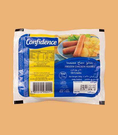 HOT DOG, Chicken, Frozen, Confidence, lb