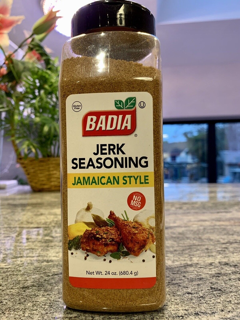JERK, Seasoning, Blend, Jamaican Style, Spice, Badia, 6-24 oz