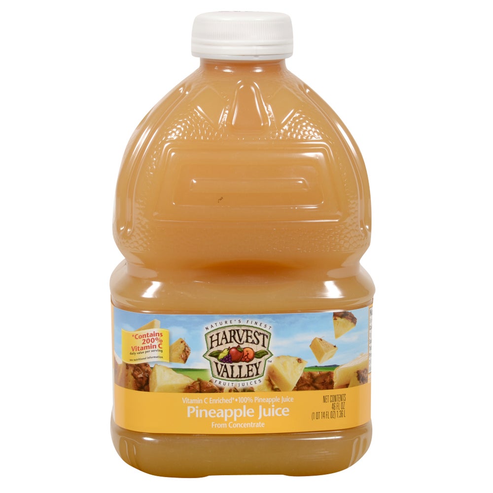 JUICE, Pineapple, Harvest Valley, 12-46 oz