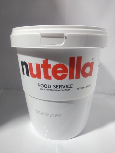 [3230-US] NUTELLA SPREAD, Hazelnut, With Cocoa, 2-6.6 lb 