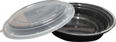 [9255-US] TO GO, Cont.,24 oz, With Lid, Round, Microwavable, Proplast, 150 ct /-cs