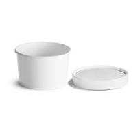 [9382-US] TO GO, Cup, 8 oz, Paper, White, With Lid, #71842, Victoria Bay, 250 ct /-cs