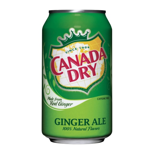 [2205a-US/DR] GINGER ALE, Soda, Canada Dry, Can, 12 oz