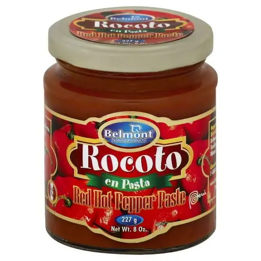 [7308-US] PASTE, Red Hot Pepper, Rocoto, Spice, Delmont, 12-8 oz