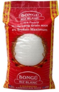 [6206-LC] RICE, White, Bongu, 55 lb /-Bag