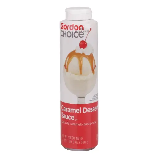 [7430-US] SAUCE, Caramel, Dessert, Gordon choice, 24 oz
