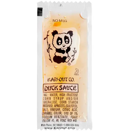 [7233-DR] SAUCE, Duck, Panda, To Go, Kari - Out - Co, 450 ct /-cs