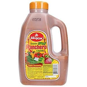 [8013-DR] SAUCE, Sazon Ranchero, Original, Baldom, 120 oz