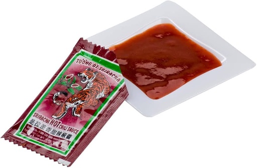 [7210-US] SAUCE, Tuong Ot, Sriracha, Chili, To Go, Kari - Out - Co, 1800 g, 200 CT /-cs