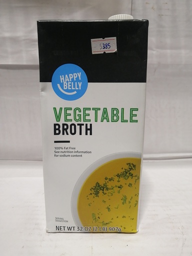 [5385-US] SOUP, Vegetable, Broth, 32 oz