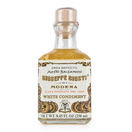 [7156-US] VINEGAR, White, Aceto Balsamico, Modena, Giuseppe Giusti, 6-8.45 oz