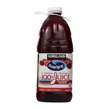 [2180-LC] JUICE, Cranberry, Ocean Spray, kirkland 96 oz  