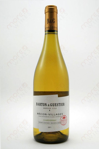 [1152-US] WINE, Chardonnay, Macon-Villages, 2013, Barton, & Guestier, 750ml
