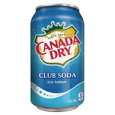 [2218a-LC/US] CLUB SODA, Can, Canada Dry 12 oz 