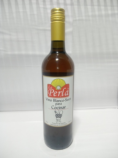 [1197-DR] WINE, White, Cooking, La Perla, 750 ml