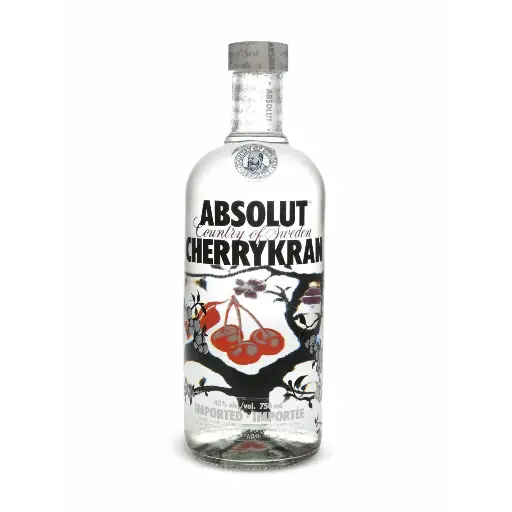 [1603-US] VODKA, Cherrykran, Absolut, 1 L