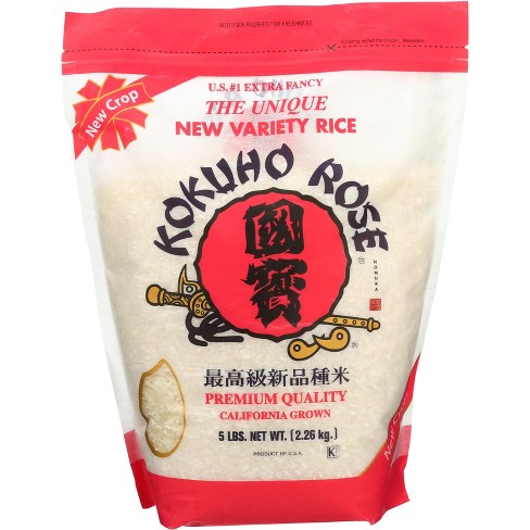 [6276-US] RICE, Sushi, Rose, Kokuho, 5 lb  