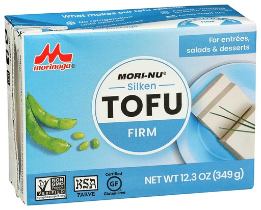 [5254-US] TOFU, Cheese, Firm, Silken, Mori-Nu, Marinsga, 12-10.8 oz