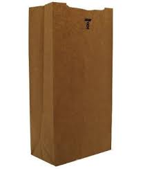 [9048-US] BAG, Paper, 8 lbs, Brown,# 18408, Duro, 6 1/8"x 4 1/8"x 12 7/16", 500 ct /-cs