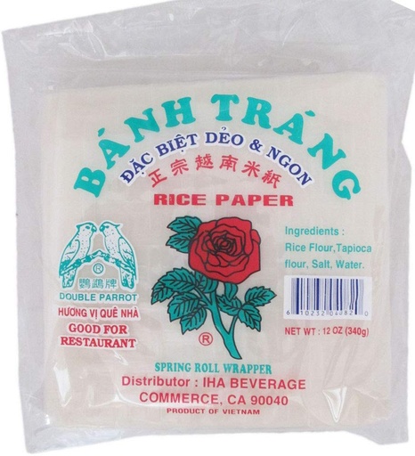 [6149-DR] SPRING ROLLS , Banh Trang, 16 cm, Skin, 12 oz 