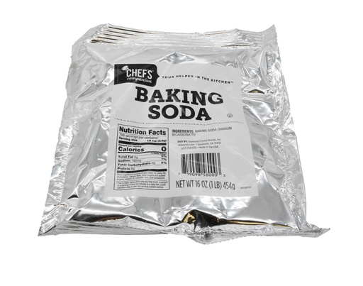 [6307-US] BAKING, Soda, Sodium-Bicarbonate, Cheff's Companian, 16 oz