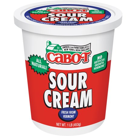 [3156-DR] SOUR CREAM, Fresh From, Vermont, Cabot, 453 g