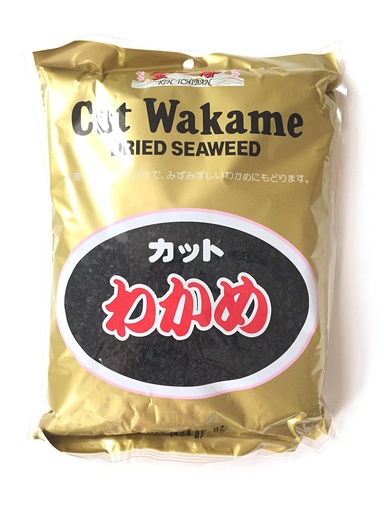 [5259-US] SEAWEED, Wakame, Cut, Dried, Kin Ichiban, 16 oz