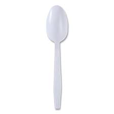 [9595-LC] TEASPOON, White, Boardwalk, 1000 ct   