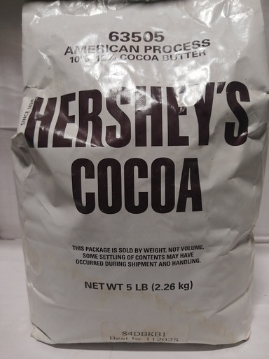 [3204-US] COCOA, Powder, Hershey's, American Process, 5 lb