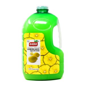 [2125-LC] JUICE, Lemon, Badia, 4-128 oz