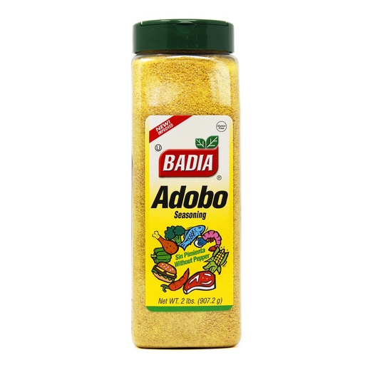 [8091-US] ADOBO, Blend, Without Pepper, Spice, Badia, 6-2 lb 