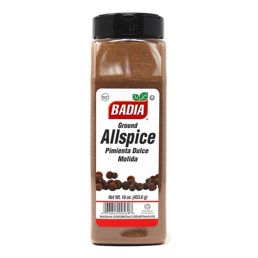 [8052-US] ALLSPICE, Ground, Blend, Badia, 6-16 oz 