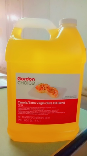 [7194-US] OIL, Olive, Blended, Canola, Gordon Choice, 6-1 gal 