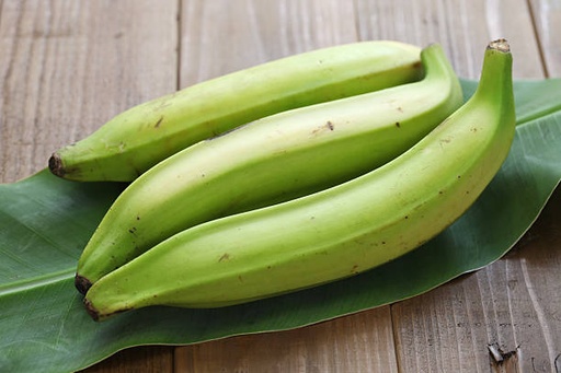 [5235-DR] BANANE PLANTAIN, Green, Fresh, lb
