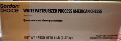 [3049-US] AMERICAN, Cheese, Block, White, GFS, 6-5 lb 