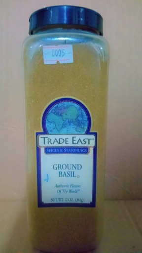 [8005-US] BASIL, Ground, Spice, Trade East, 6-12 oz