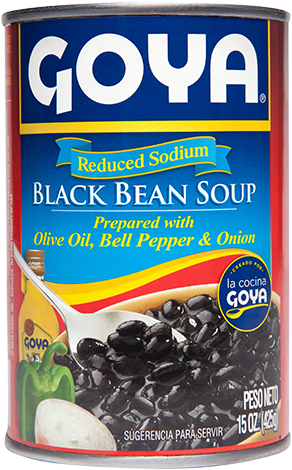 [5262-US] BEAN, Black, Soup, Goya, 15 oz