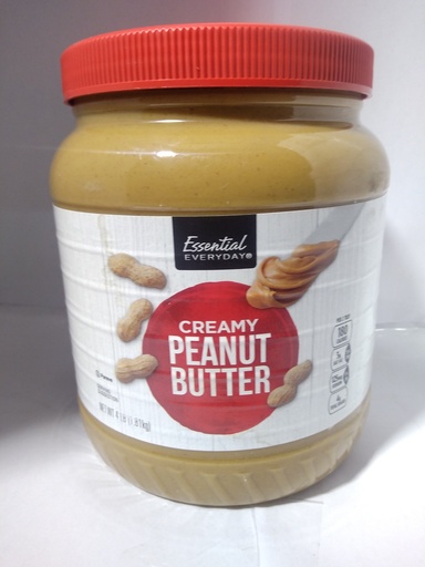 [7396-LC] PEANUT BUTTER, Creamy, Essential Day, 6-64 oz