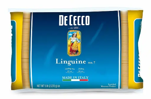 [6112-US] PASTA, Linguine, # 7, De Cecco 4-5 lb   