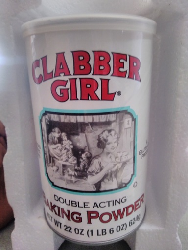 [6401-LC] BAKING SODA, Multi-Purpose, Double Acting, Clabber Girl, 2-22 oz