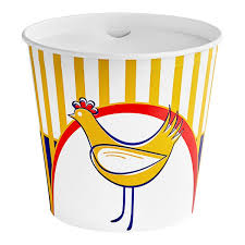 [9903-US] BUCKET CHICKEN, With Lid, 170 oz, Choice, 120 ct /-cs