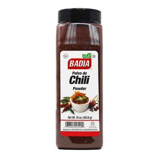 [8456-US] CHILI, Powder, Badia, 6-16 oz